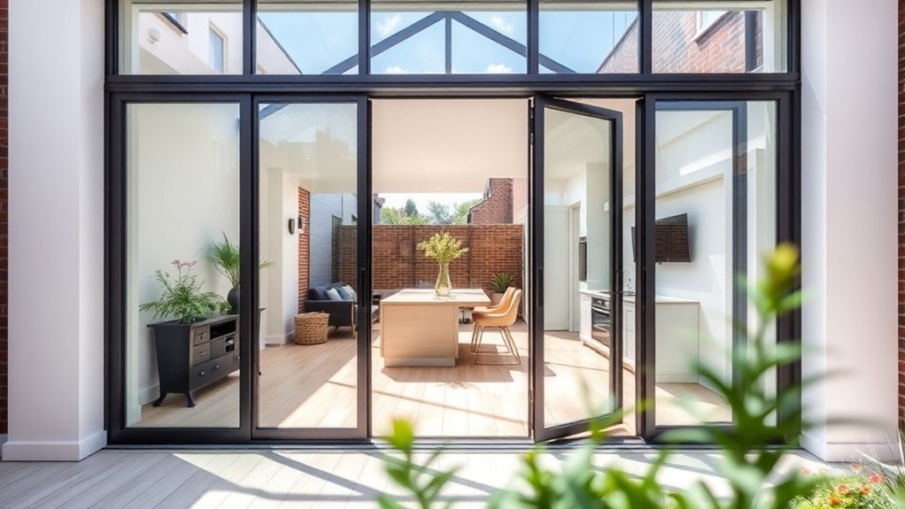 Bifold Door Glazing Clapton