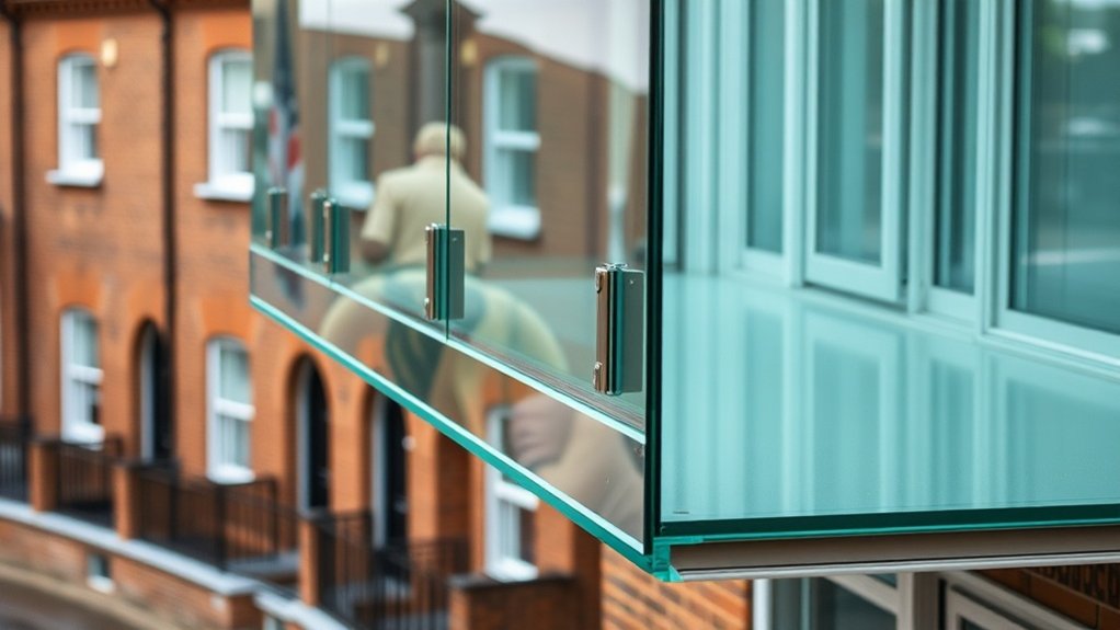 Glass Balcony Installation Clapton