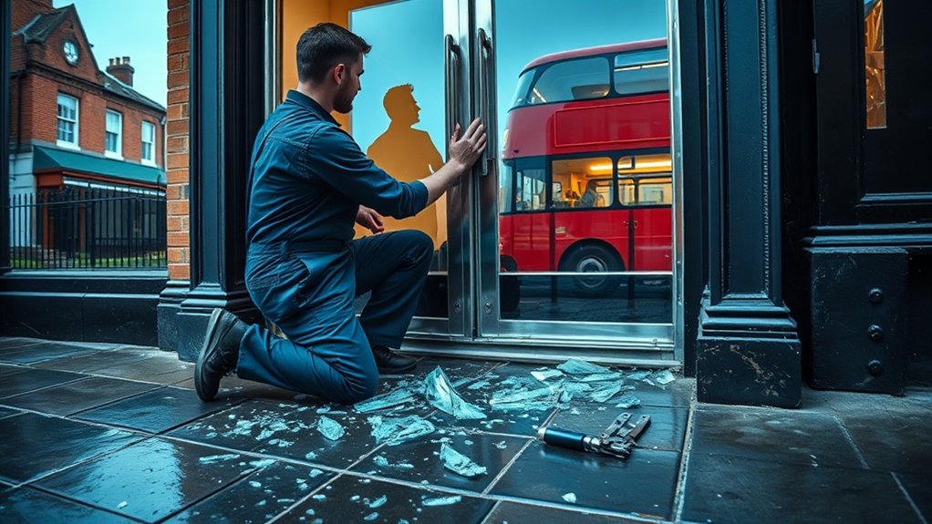 Glass Door Repair Clapton