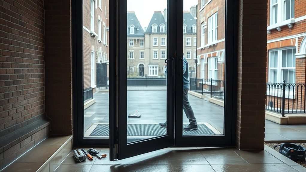 Pivot Door Installation Clapton