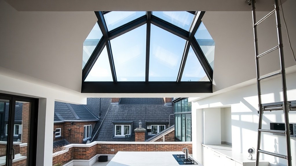 Roof Lantern Installation Clapton
