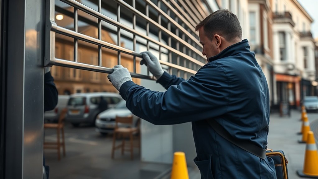 Security Grille Installation Clapton