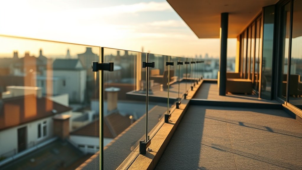 Terrace Glass Balustrades Clapton