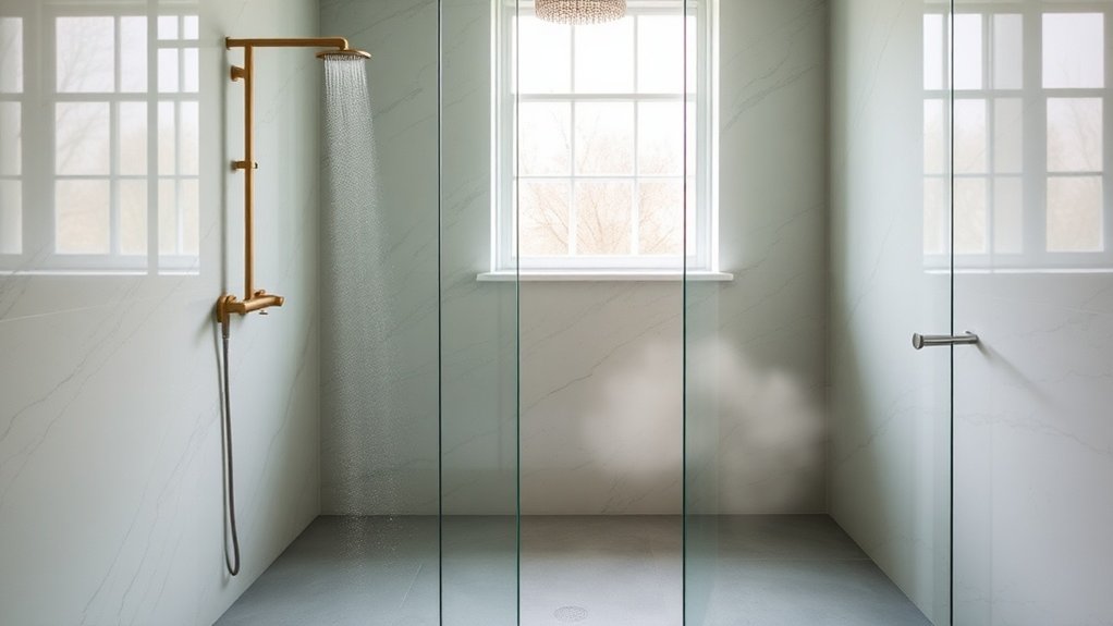 Wet Room Glass Panels Clapton